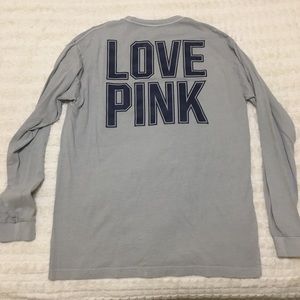 Pink long sleeve shirt